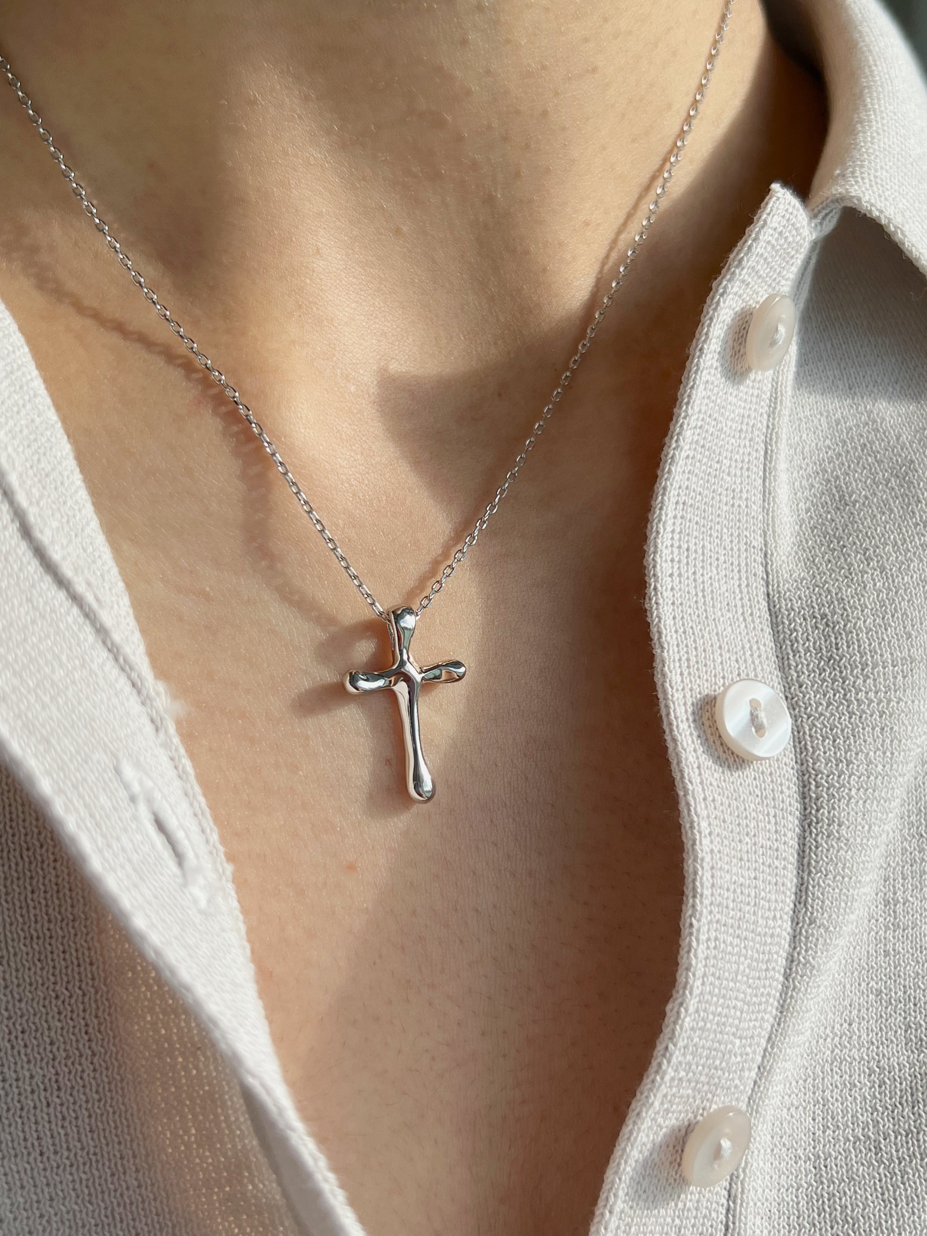 Kreuz Halskette